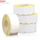 Etichete de Pret Albe 26x12 mm, 1500 Etc/Rola (Prix) TOP FAVORIT