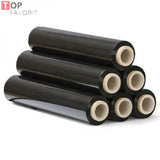 Folie stretch pentru uz manual, 1.5kg, 23 mic., negru, tub. 300g TOP FAVORIT
