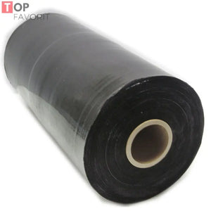 Folie stretch, JUMBO, 50.0kg, 23 mic., negru, STANDARD 150% TOP FAVORIT