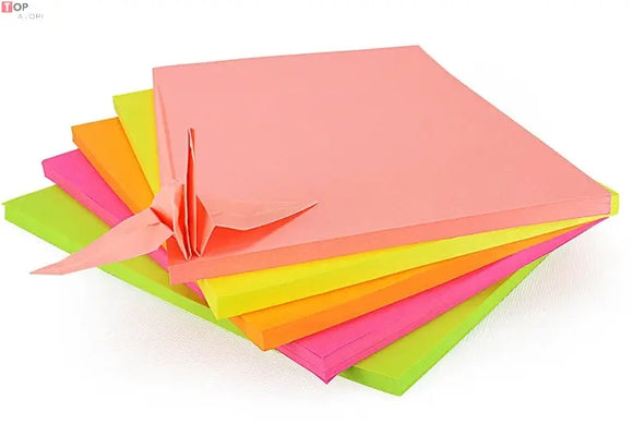 Notite adezive Global, 75 x 75 mm, 100 file, multicolor TOP FAVORIT